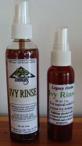 Ivy Rinse in new Spray bottles